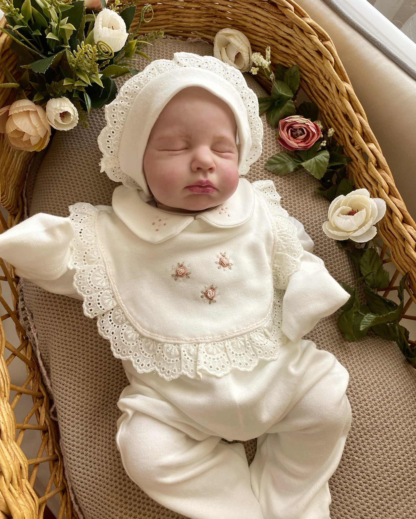 Seeded Overalls and Hat