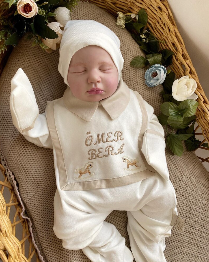 Milky Coffee Horse Apron Overalls Hat