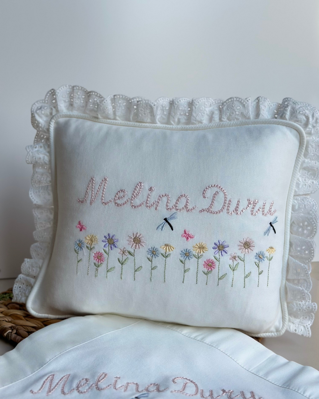 Fistolu Bahçe Set - (Tulum, şapka, battaniye, yastık)