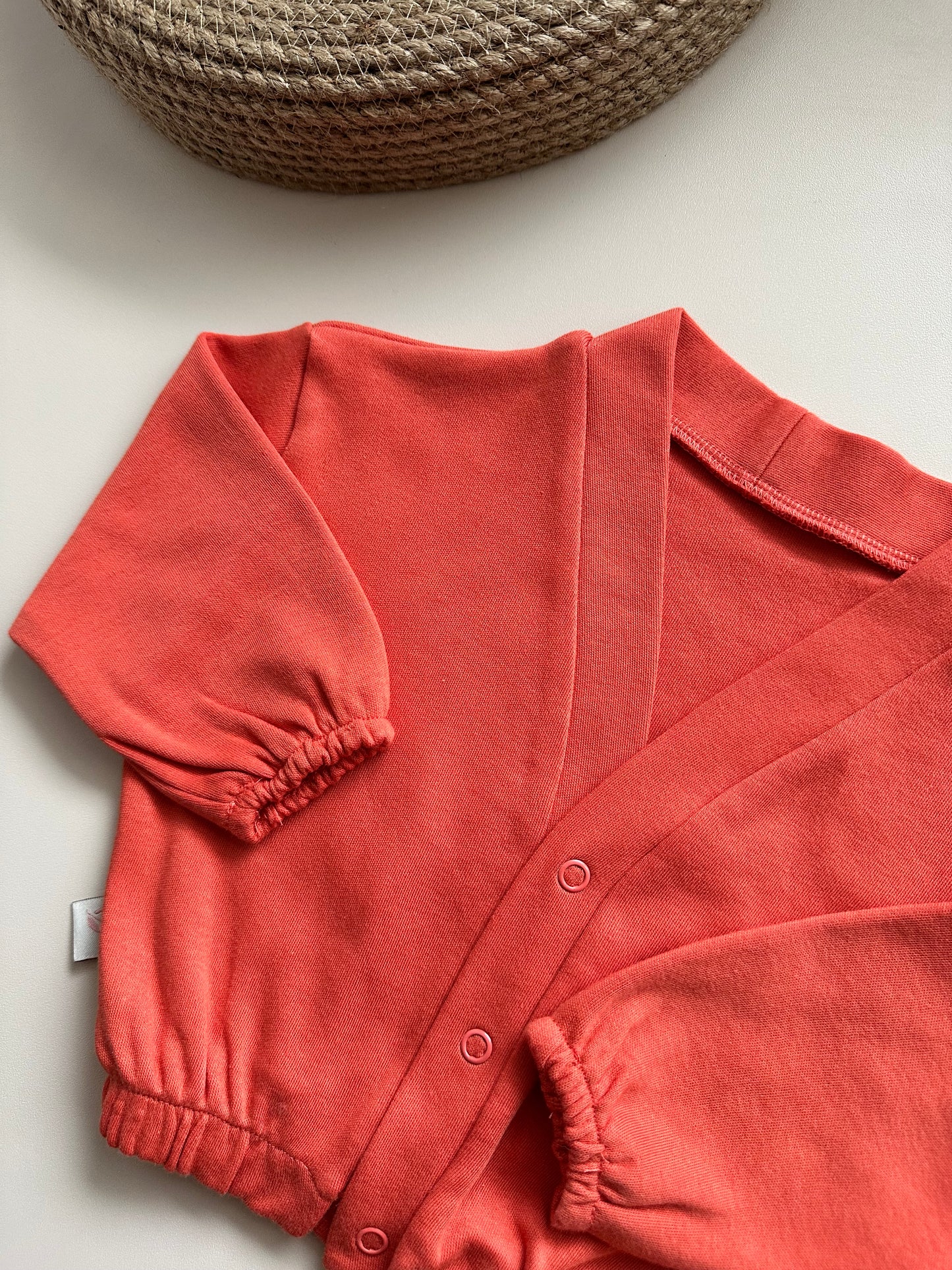 Kiremit Penye Ceket - %100 Pamuk