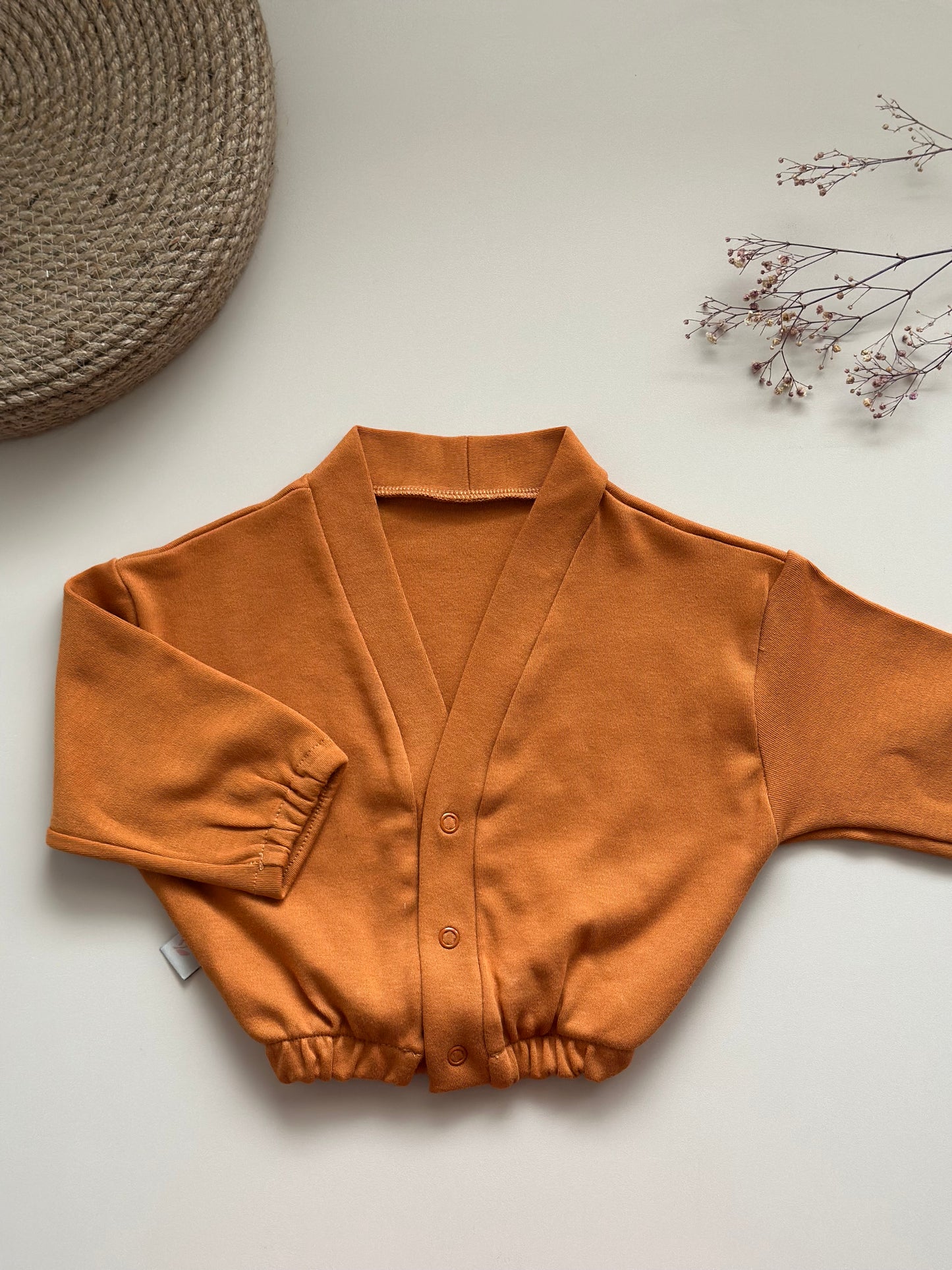 Tarçın Penye Ceket - %100 Pamuk