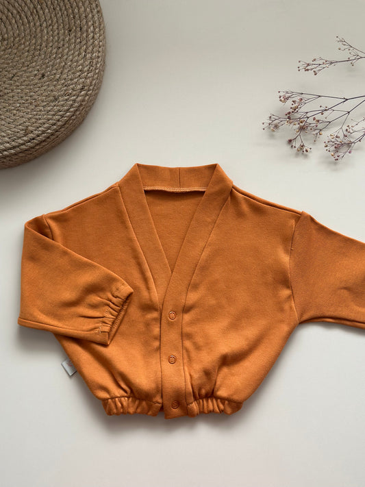 Tarçın Penye Ceket - %100 Pamuk