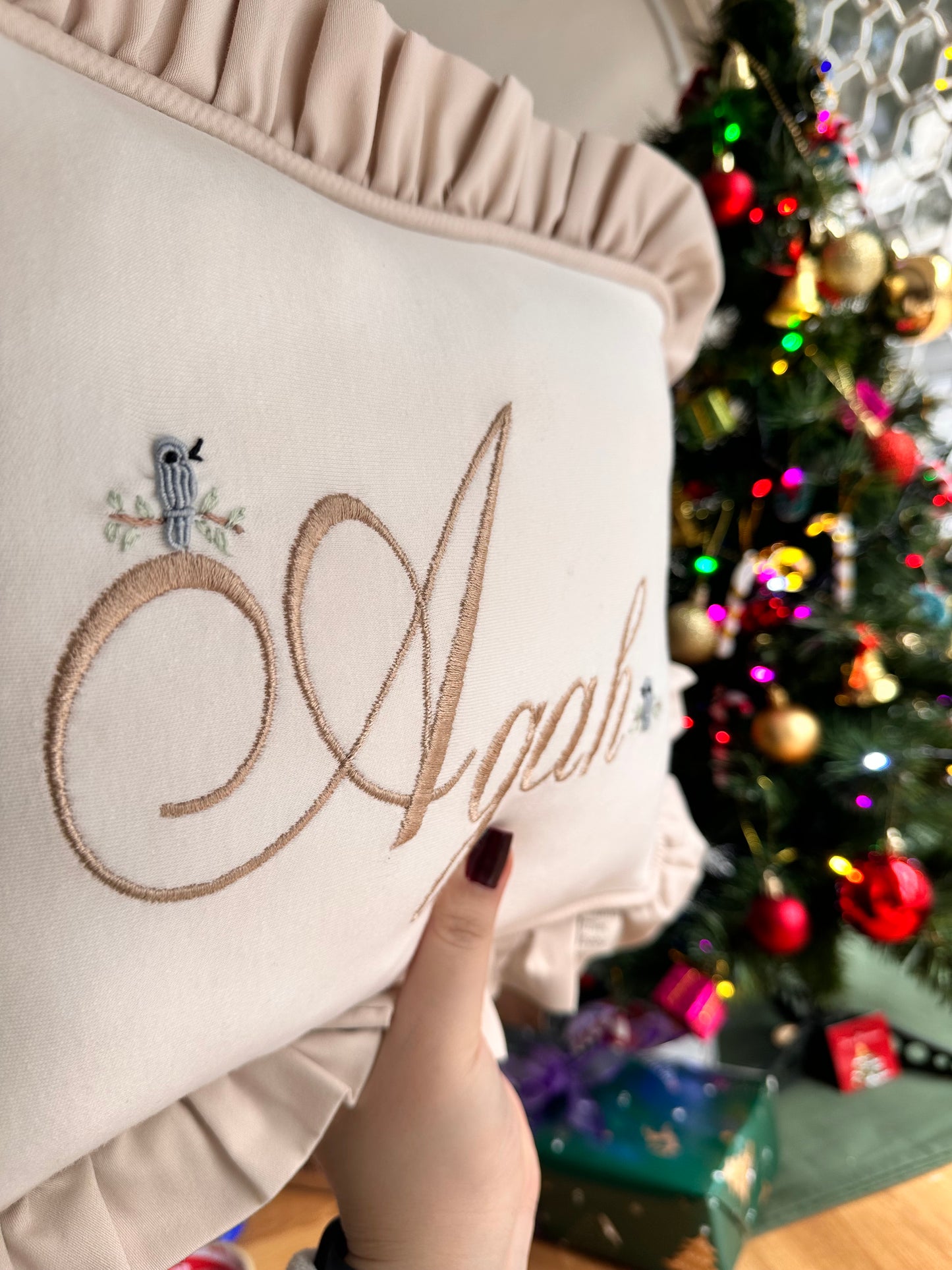 Sütlü Kuşlu Set - Tulum, Şapka, Battaniye ve Yastık