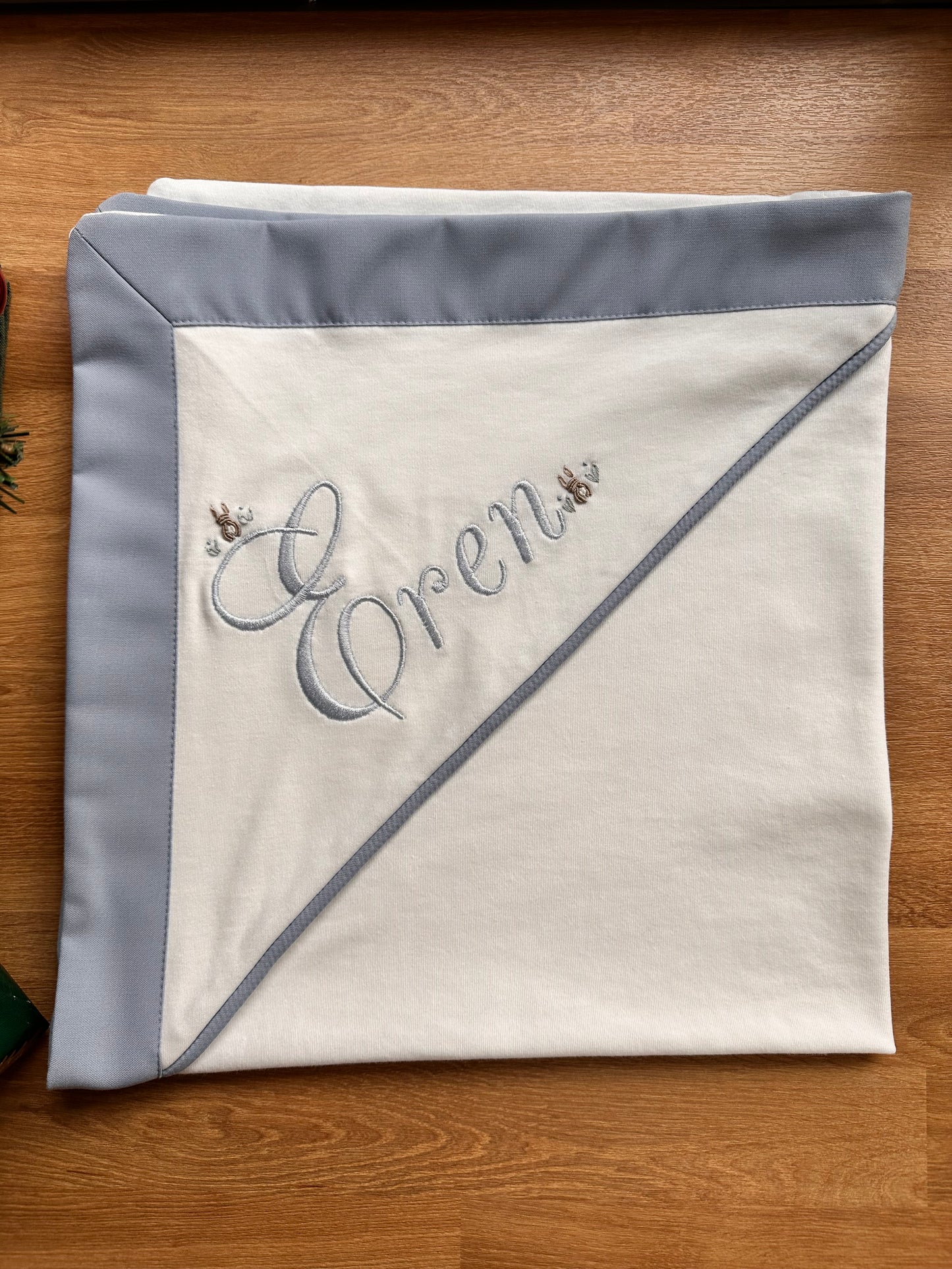 Mavi Tavşanlı Battaniye