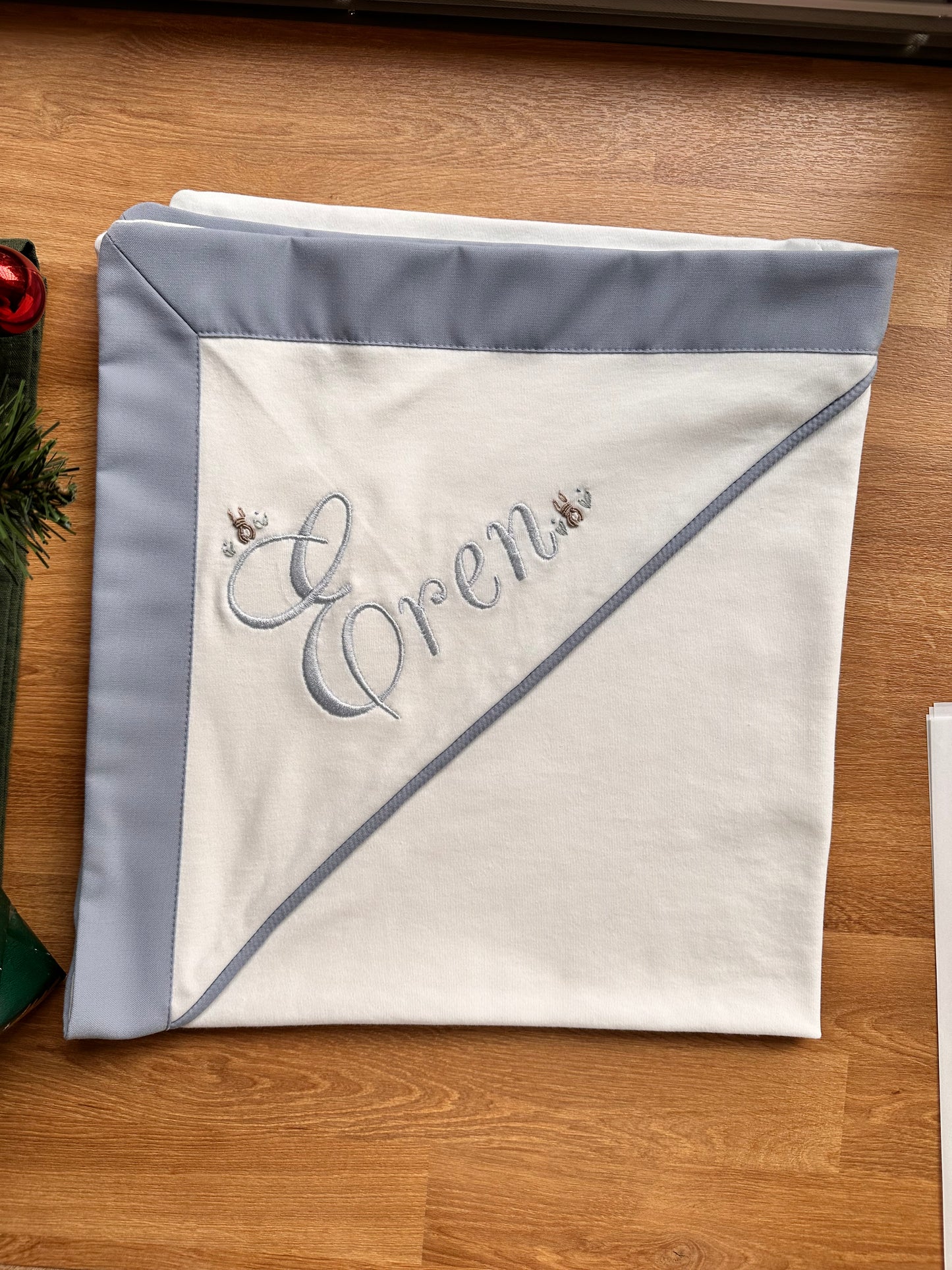 Mavi Tavşanlı Battaniye