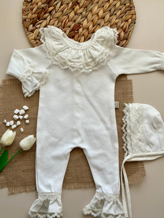 Mona Jumpsuit and Hat