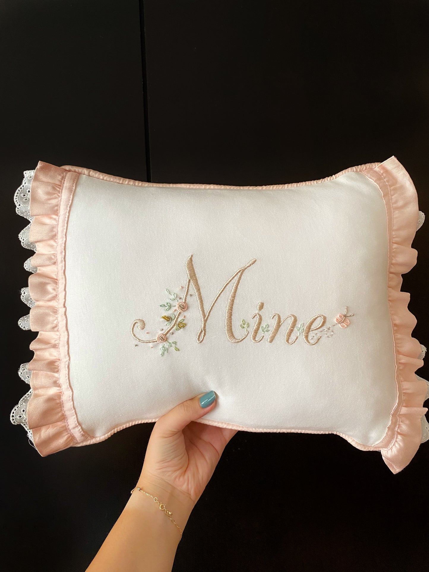 Dream Team - Salmon (Overalls, hat, pillow, blanket set)