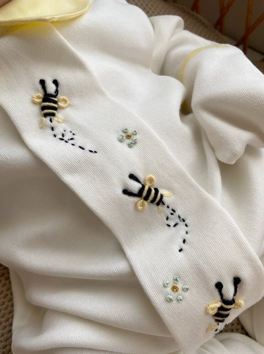 El İşlemesi Erkek Arılı Tulum ve Şapkası