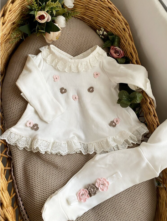 Spring Floral Bootie Bandana