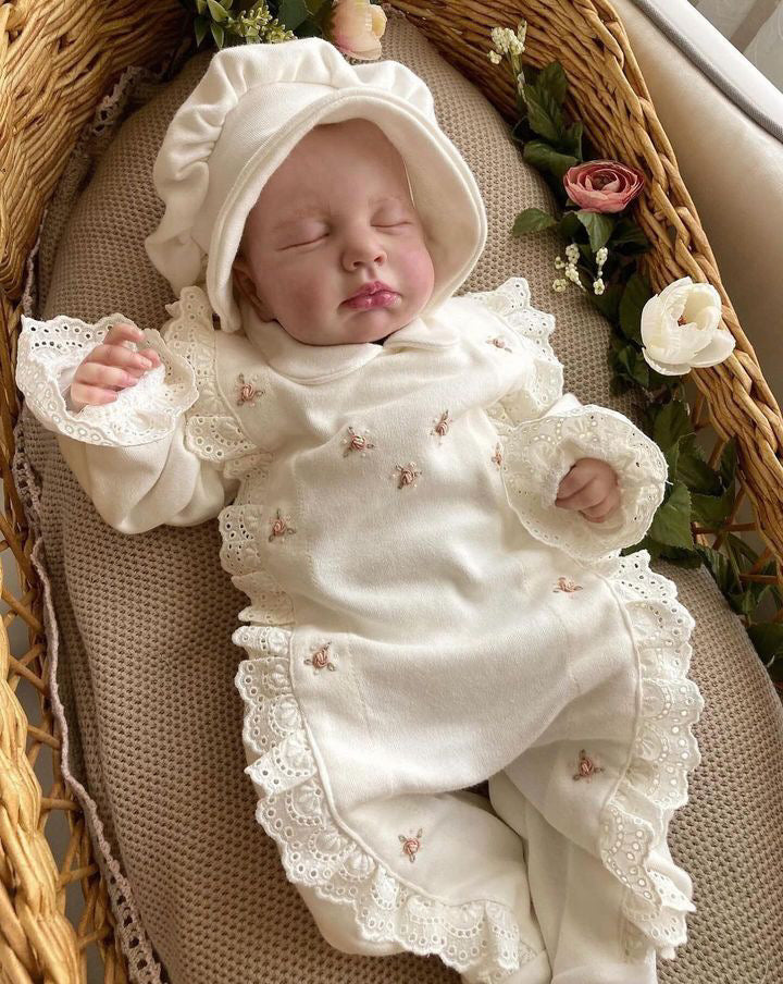 Multi-Flowered Jumpsuit and Flat Hat