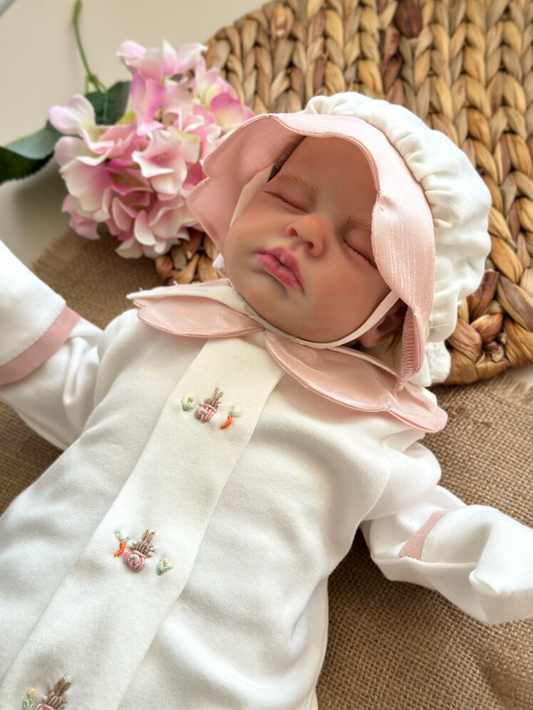 Pink Carrot Bunny Jumpsuit and Hat