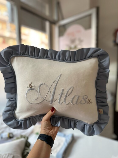 Blue Bunny Pillow (pillow only)